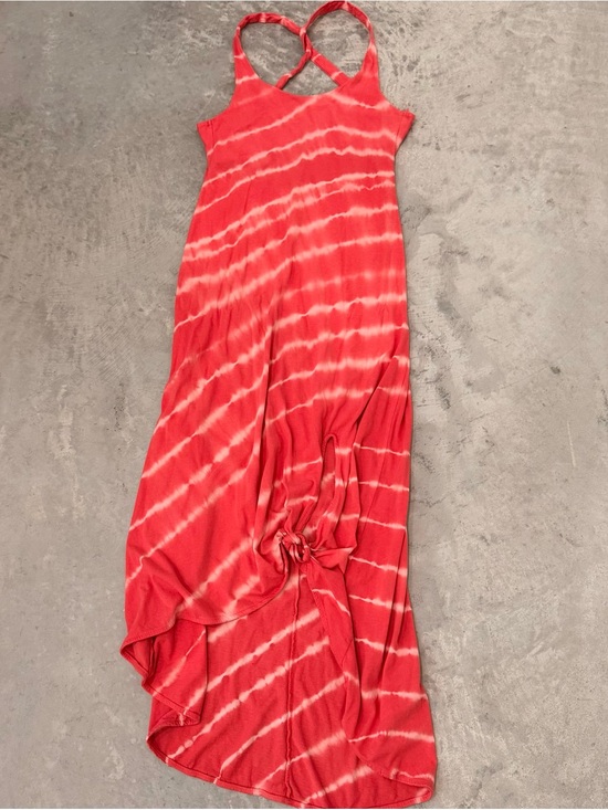 Roxy Dresses & Skirts - Roxy Tie-Dye Maxi Dress with Crisscross Straps
